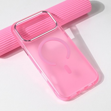 Futrola za iPhone 17 Pro Max leđa MagSafe glow - roza
