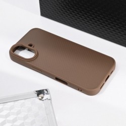 Futrola za iPhone 17 leđa MagSafe kevlar - braon