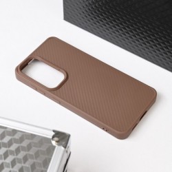 Futrola za Samsung Galaxy S25 leđa MagSafe kevlar - braon