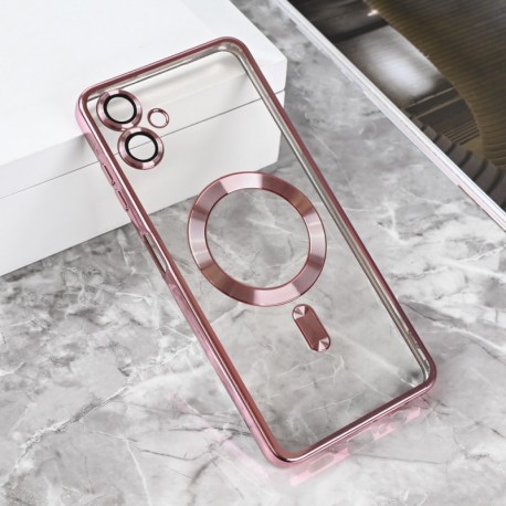 Futrola za Samsung Galaxy A06 leđa Cam protect MagSafe - roza