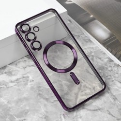 Futrola za Samsung Galaxy S25 FE leđa Cam protect MagSafe - ljubičasta