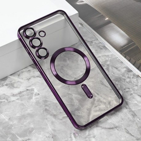 Futrola za Samsung Galaxy S25 FE leđa Cam protect MagSafe - ljubičasta