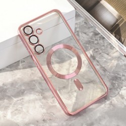 Futrola za Samsung Galaxy S25 Plus leđa Cam protect MagSafe - roza