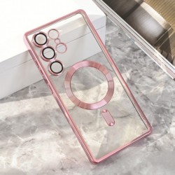 Futrola za Samsung Galaxy S25 Ultra leđa Cam protect MagSafe - roza