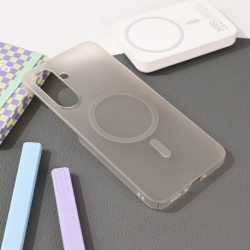 Futrola za Samsung Galaxy A36 leđa MagSafe matte PC - siva