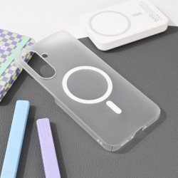Futrola za Samsung Galaxy A56 leđa MagSafe matte PC - bela