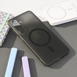 Futrola za Samsung Galaxy S25 Plus leđa MagSafe matte PC - crna