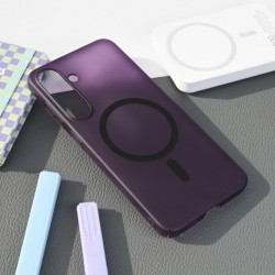 Futrola za Samsung Galaxy S25 Plus leđa MagSafe matte PC - ljubičasta