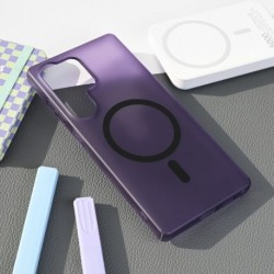 Futrola za Samsung Galaxy S25 Ultra leđa MagSafe matte PC - ljubičasta
