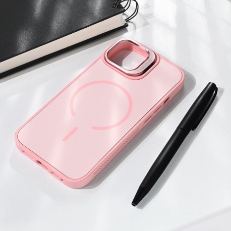 Futrola za iPhone 13 leđa MagSafe matte shield - roza