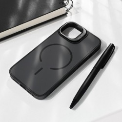 Futrola za iPhone 15 leđa MagSafe matte shield - crna