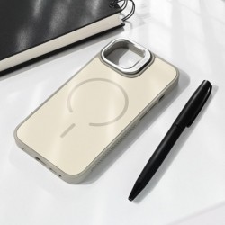 Futrola za iPhone 15 leđa MagSafe matte shield - siva