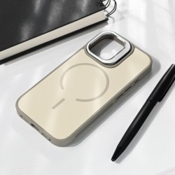 Futrola za iPhone 16 leđa MagSafe matte shield - siva