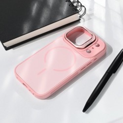 Futrola za iPhone 17 Pro leđa MagSafe matte shield - roza