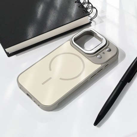 Futrola za iPhone 17 Pro leđa MagSafe matte shield - siva