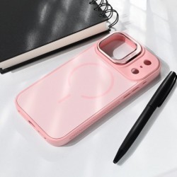 Futrola za iPhone 17 Pro Max leđa MagSafe matte shield - roza