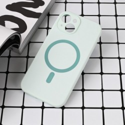Futrola za iPhone 13 leđa MagSafe Pure color - tirkizna