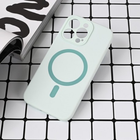 Futrola za iPhone 14 Pro leđa MagSafe Pure color - tirkizna