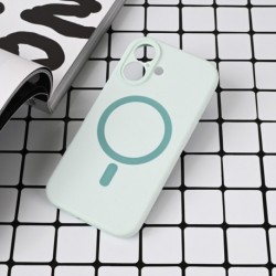 Futrola za iPhone 16 leđa MagSafe Pure color - tirkizna