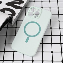 Futrola za iPhone 16 Pro Max leđa MagSafe Pure color - tirkizna