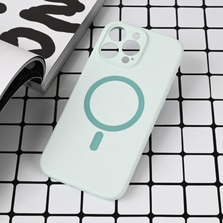 Futrola za iPhone 16 Pro Max leđa MagSafe Pure color - tirkizna