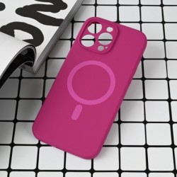 Futrola za iPhone 16 Pro Max leđa MagSafe Pure color - tamno pink