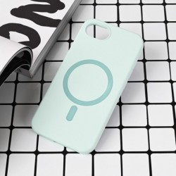 Futrola za iPhone 16e leđa MagSafe Pure color - tirkizna