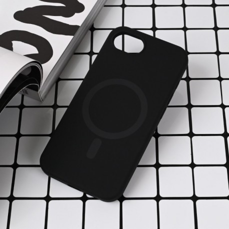 Futrola za iPhone 16e leđa MagSafe Pure color - crna