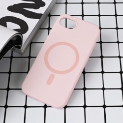 Futrola za iPhone 16e leđa MagSafe Pure color - roza