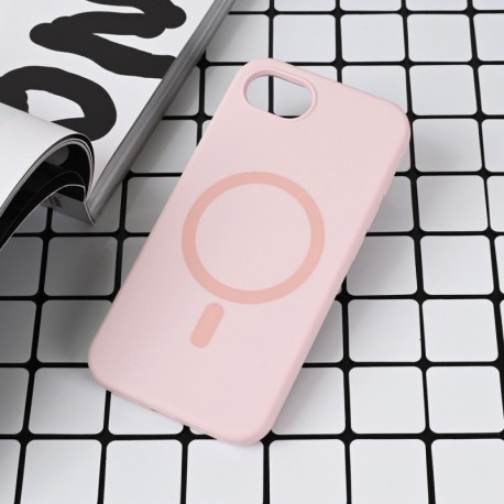 Futrola za iPhone 16e leđa MagSafe Pure color - roza