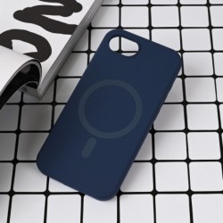 Futrola za iPhone 16e leđa MagSafe Pure color - teget