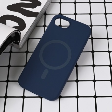 Futrola za iPhone 16e leđa MagSafe Pure color - teget