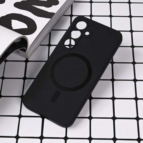 Futrola za Samsung Galaxy S24 leđa MagSafe Pure color - crna