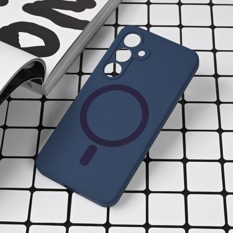 Futrola za Samsung Galaxy S24 leđa MagSafe Pure color - teget