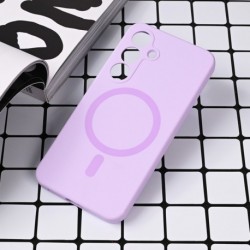 Futrola za Samsung Galaxy S25 leđa MagSafe Pure color - lila