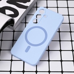 Futrola za Samsung Galaxy S25 leđa MagSafe Pure color - svetlo plava