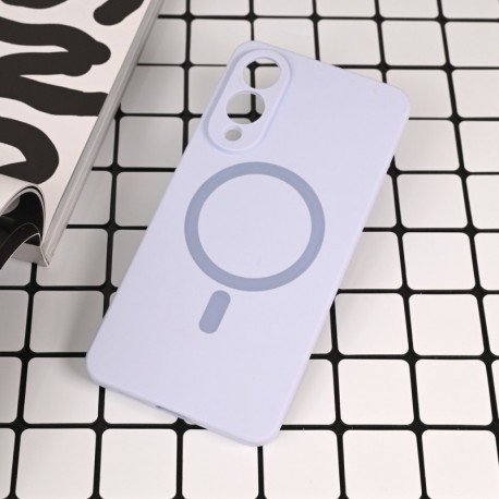 Futrola za Samsung Galaxy S25 Edge leđa MagSafe Pure color - svetlo plava