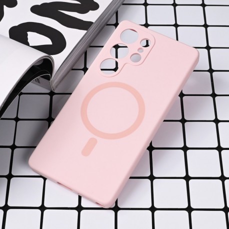 Futrola za Samsung Galaxy S25 Ultra leđa MagSafe Pure color - roza