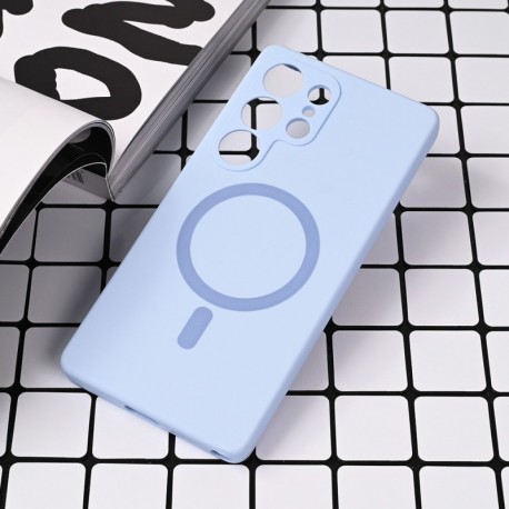 Futrola za Samsung Galaxy S25 Ultra leđa MagSafe Pure color - svetlo plava