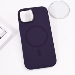 Futrola za iPhone 15 leđa MagSafe pure+ - tamno ljubičasta