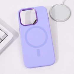Futrola za iPhone 15 Pro leđa MagSafe pure+ - ljubičasta