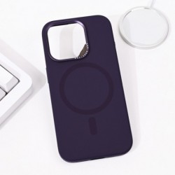 Futrola za iPhone 15 Pro leđa MagSafe pure+ - tamno ljubičasta