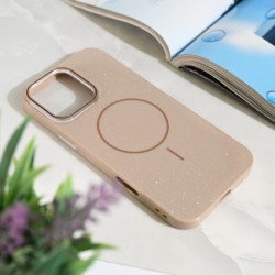 Futrola za iPhone 16 Pro Max leđa MagSafe sparkle dust - zlatna