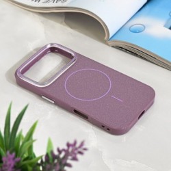 Futrola za iPhone 17 Pro leđa MagSafe sparkle dust - ljubičasta