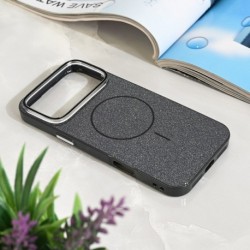 Futrola za iPhone 17 Pro Max leđa MagSafe sparkle dust - crna