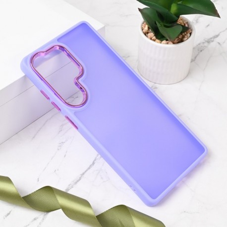 Futrola za Samsung Galaxy S25 Ultra leđa Shining camera - ljubičasta