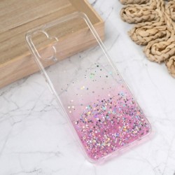 Futrola za Samsung Galaxy A06 leđa silikon Glitter - roza
