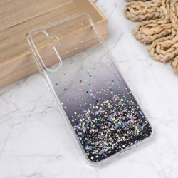 Futrola za Samsung Galaxy A16/5G leđa silikon Glitter - crna