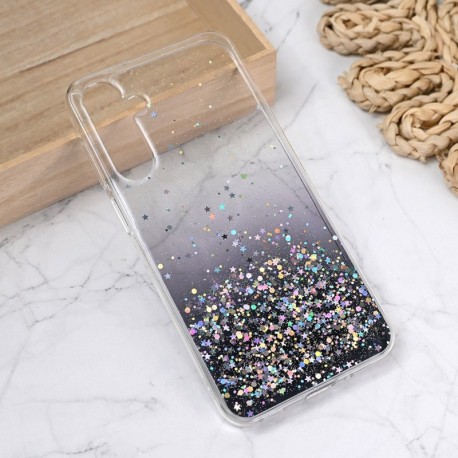 Futrola za Samsung Galaxy A16/5G leđa silikon Glitter - crna