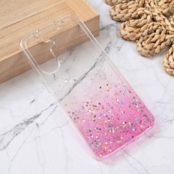 Futrola za Samsung Galaxy A36 leđa silikon Glitter - roza